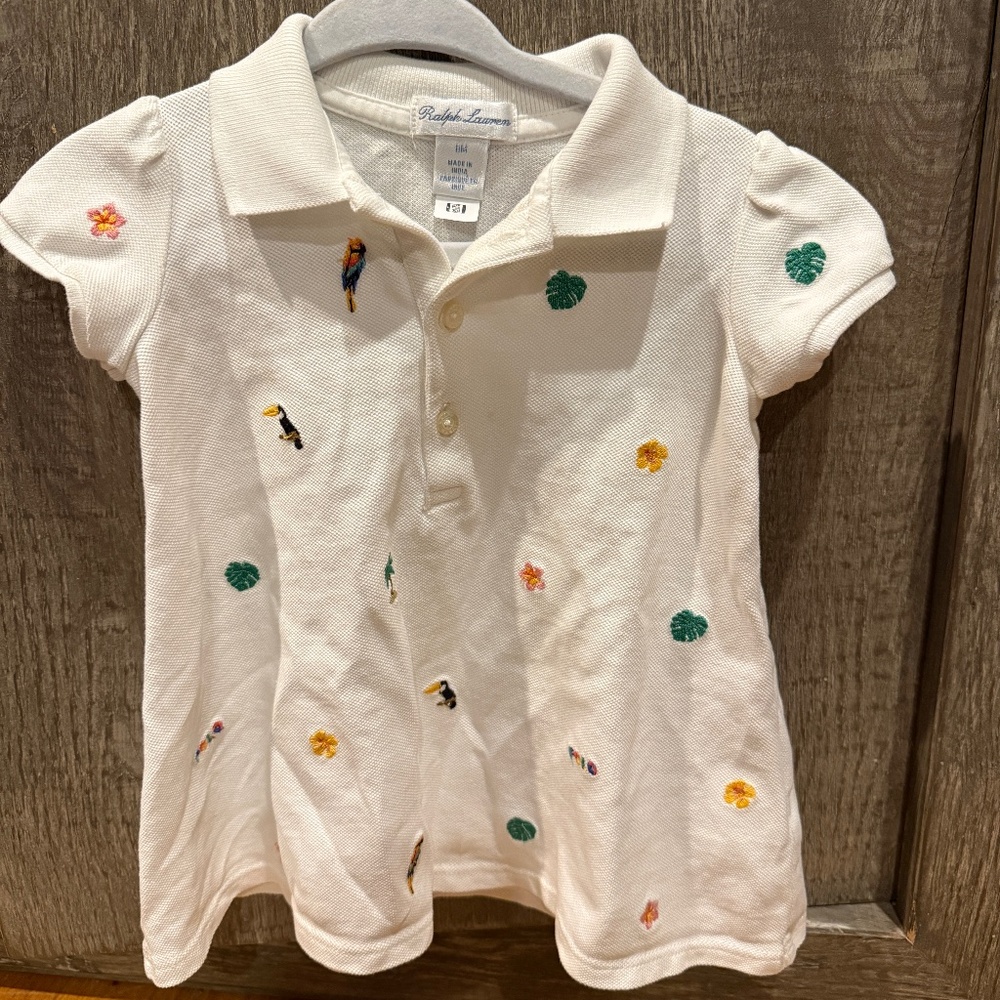 tropical Ralph Lauren dress